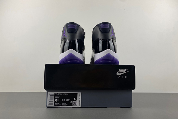 Air Jordan 11 Retro White Purple Black CT8812-999