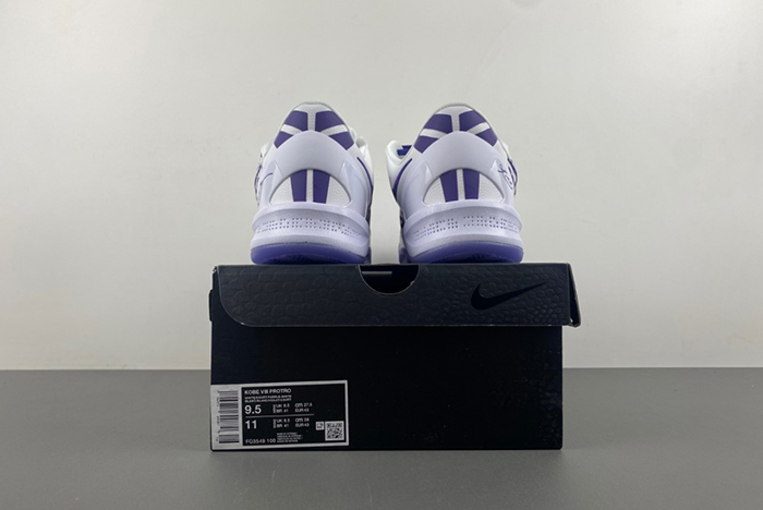 Nike Kobe 8 Protro White Court Purple FQ3549-100