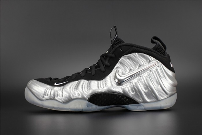 Nike Air Foamposite Pro PRM &quotSilver Surfer" metallic silver mens 616750-004