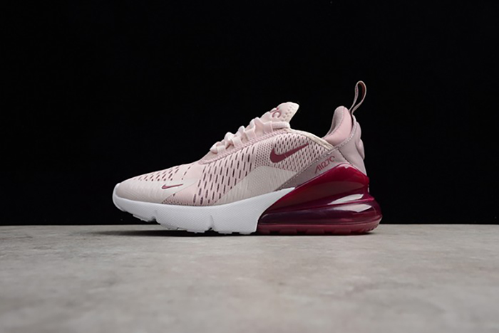 Nike Air Max 270 Barely Rose Pink White Women AH6789-601