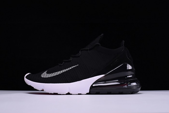 NIKE AIR MAX 270 FLYKNIT &quotBLACK/WHITE" AH6803-001