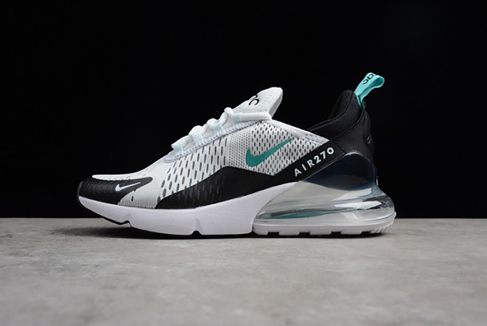 NIKE mens Air Max 270 &quotDUSTY CACTUS" Black/Dusty Cactus-White AH8050-001