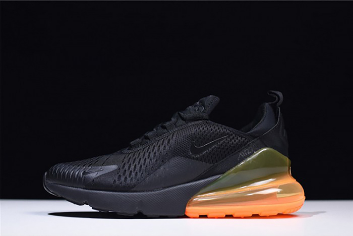 NIKE mens AIR MAX 270 &quotTonal Orange" black  AH8050-008