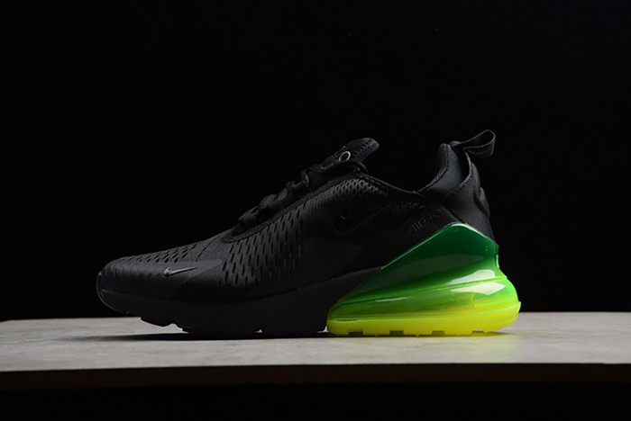 Nike Air Max 270 Black Volt Green Neon mens AH8050-011