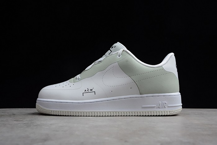 A-Cold-Wall* x Nike Air Force 1 Low ''White/Light Grey-Black'' BQ6924-100