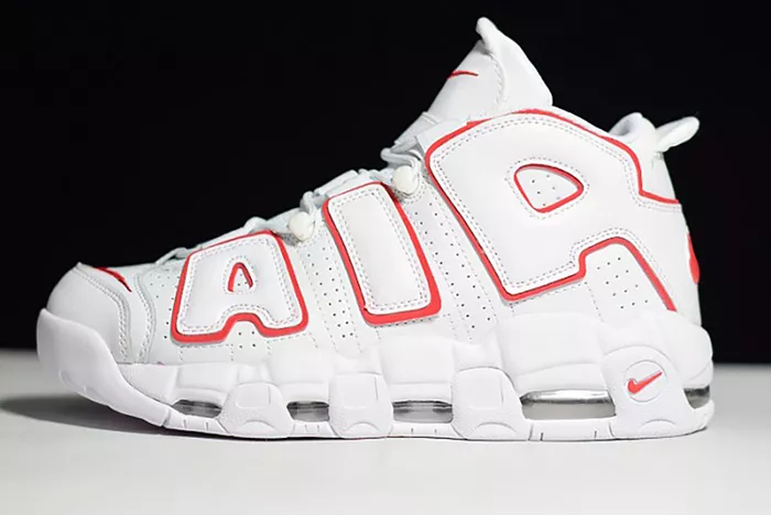 Nike Air More Uptempo 96 White Varsity Red 921948-102