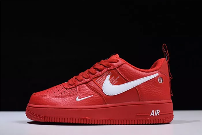 Nike Air Force 1 '07 LV8 Utility Red/White AJ7747-600