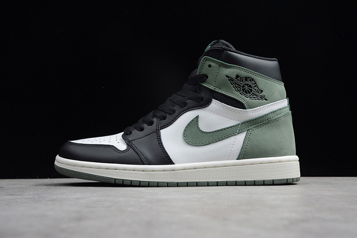 Air Jordan 1 Retro &quotClay Green" - Air Jordan -555088-135