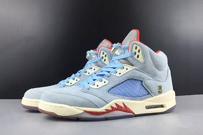 JORDAN 5 RETRO TROPHY ROOM ICE BLUE - CI1899-400