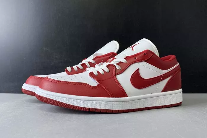 Air Jordan 1 Low GYM RED/GYM RED-WHITE 553558-611