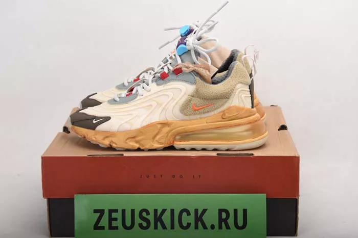 NIKE AIR MAX 270 REACT TRAVIS SCOTT - CT2864-200