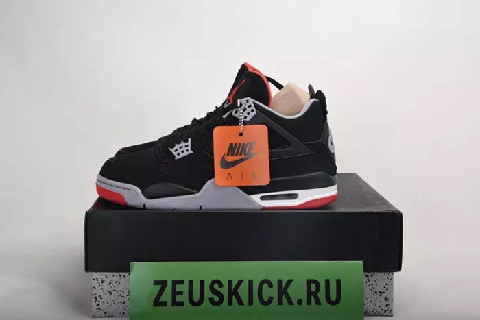 Jordan 4 Bred/ Black Cement (2019) - 308497-060