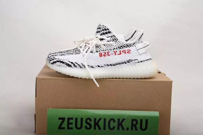 adidas Yeezy Boost 350 V2 Zebra Black White CP9654