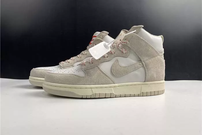 New Nike Dunk High PRO Strawberry Cough Grey White CW3092-100