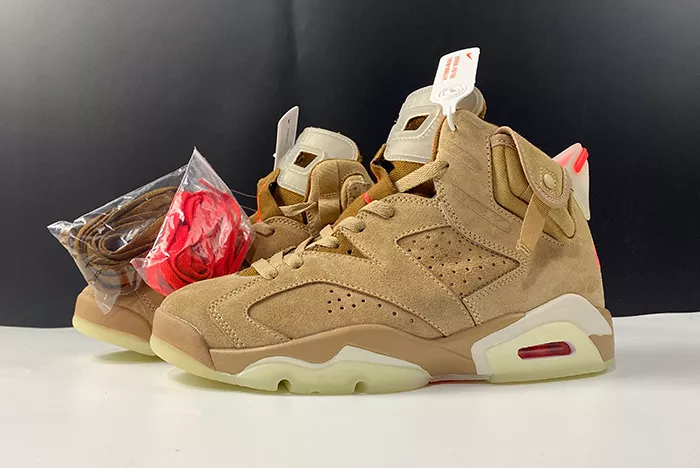 Jordan 6 Retro Travis Scott British Khaki DH0690-200