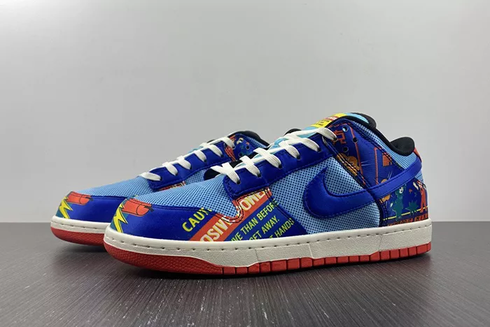 NIKE Dunk Low Firecracker  DH4966-446