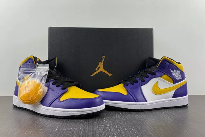 Jordan 1 Mid Lakers (2022)  DQ8426-517