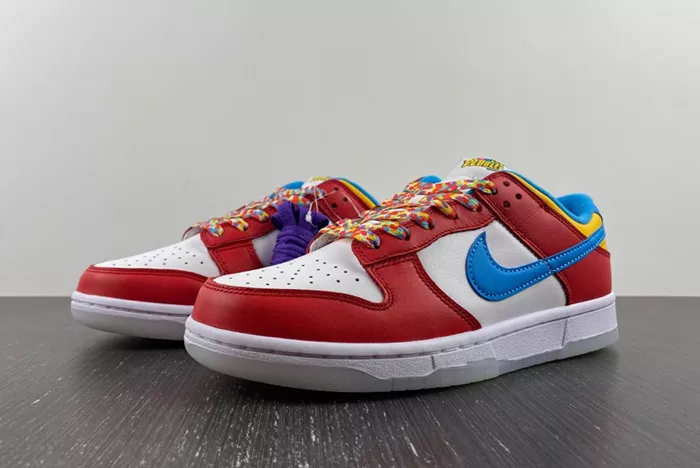 LeBron James x Nike Dunk Low Fruity Pebbles