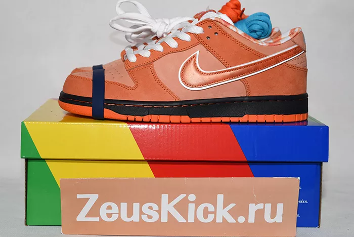 Nike SB Dunk Low Concepts Orange Lobster FD8776-800