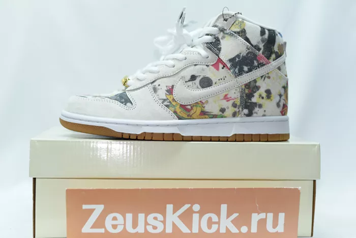 Supreme x Nike SB Dunk High Rammellzee  FD8779-100