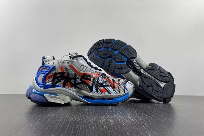 BALENCIAGA Multicolor Runner Sneakers