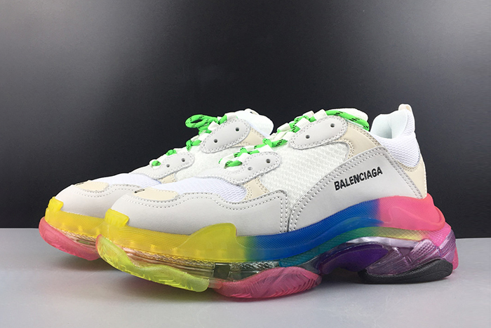 BALENCIAGA TRIPLE S TRAINER - BALENCIAGA -WHITE 544351 W09E1 1895